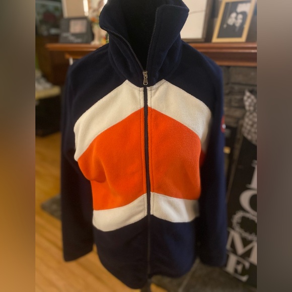 VTG Lauren Ralph Lauren Active Colorblock Fleece - Picture 2 of 7